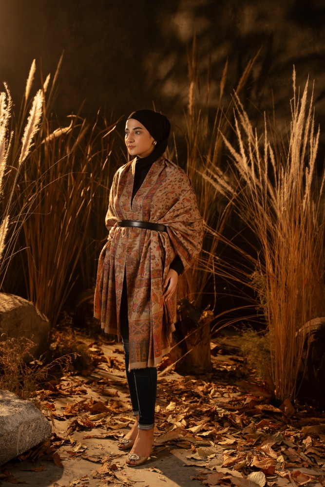 Mughal Digital Printed Shawl