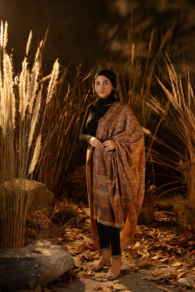 Mughal Digital Printed Shawl