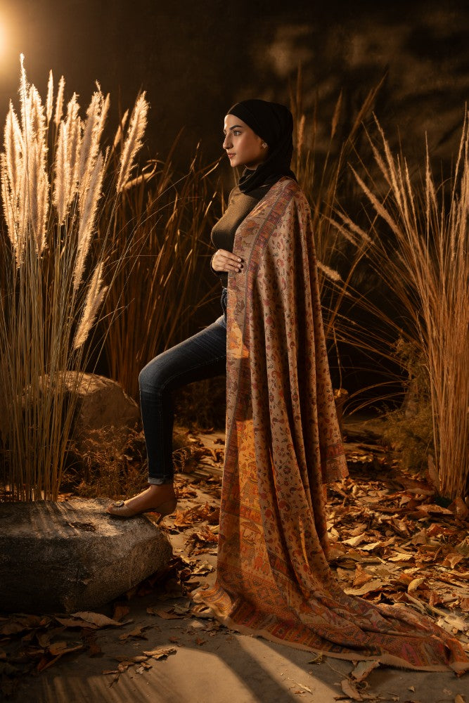 Mughal Digital Printed Shawl