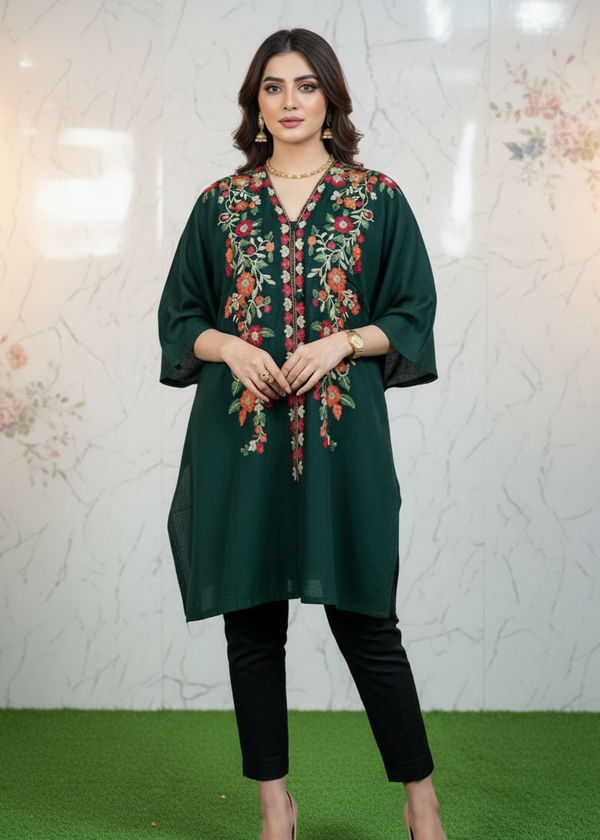 Kashmiri Pashmina Cape Shawl