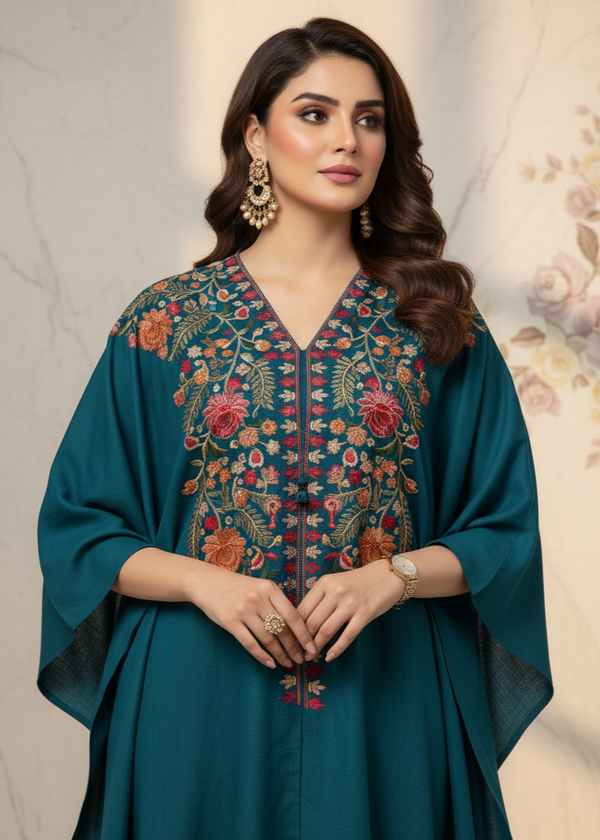 Kashmiri Pashmina Cape Shawl